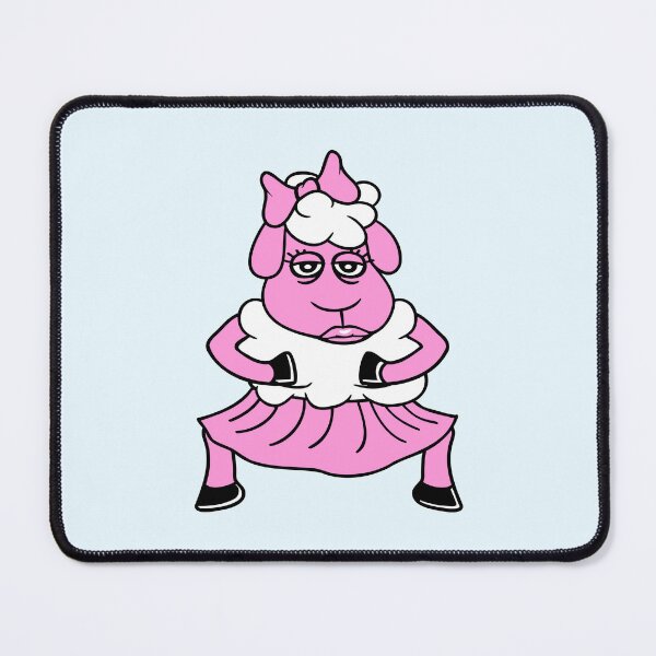 Item preview, Sheep Girl Woman Female Pretty Tired Dancing Skirt designed and sold by shirt-o-mat.