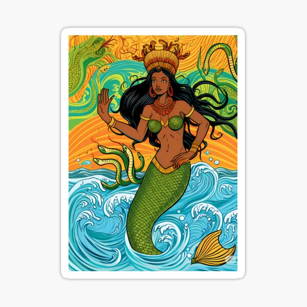 Item preview,  Legends: Mami Wata's Enchanted Realm designed and sold by jglobal360.