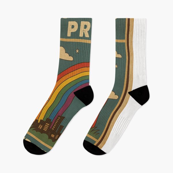 Item preview, Auckland Pride Rainbow Skyline NZ designed and sold by Places On Earth.