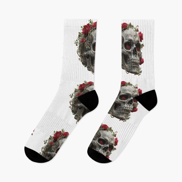 Item preview, Floral Skull Fusion design  designed and sold by PixHub .