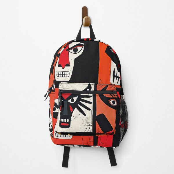 Item preview, Abstract Pattern with totems #3 - Bold and Intricate Design designed and sold by BoBiloArt.
