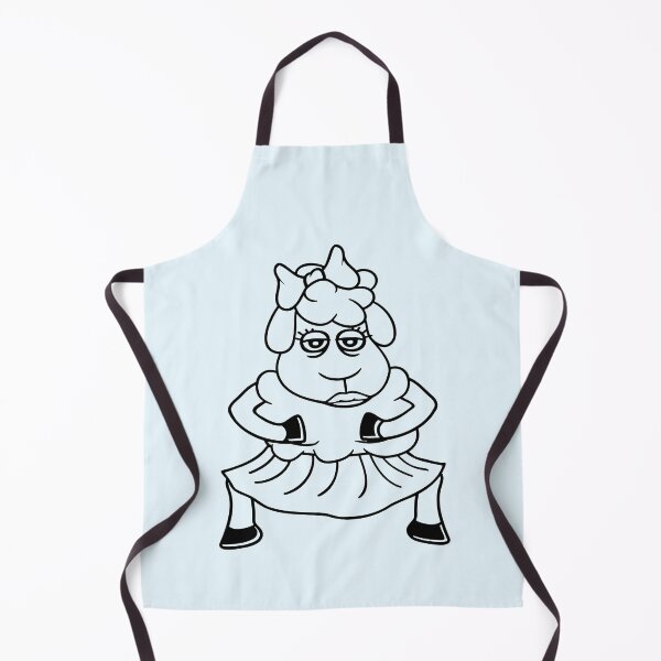 Item preview, Sheep Girl Woman Female Pretty Tired Dancing Skirt designed and sold by shirt-o-mat.