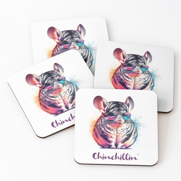 Item preview, Chinchillin' Chinchilla | Cute Animal Graphic | Gift for Chinchilla Mom or Dad designed and sold by Roarberry.