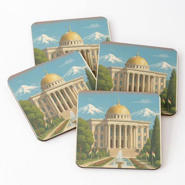 Item preview, Dushanbe Presidential Palace and Garden Fountain designed and sold by Places On Earth.