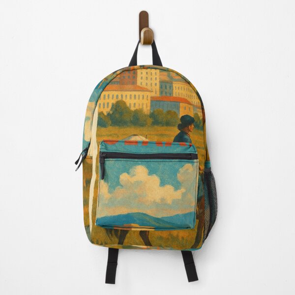 Item preview, Ulaanbaatar City with Horse Rider and Yurts designed and sold by Places On Earth.