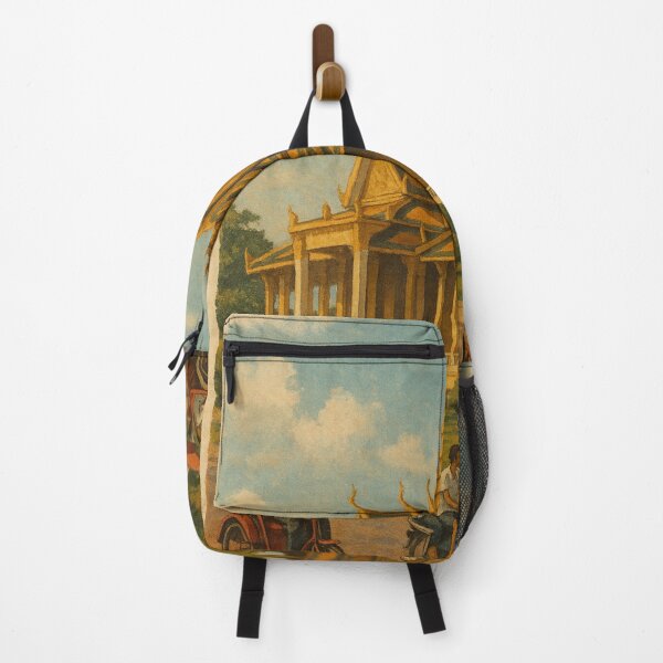 Item preview, Phnom Penh Royal Palace with Tuk Tuks Cambodia designed and sold by Places On Earth.