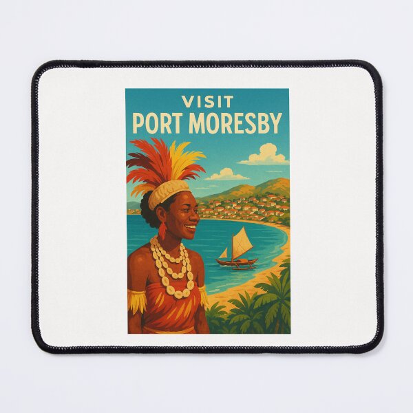 Item preview, Port Moresby Cultural with Traditional Dress designed and sold by Places On Earth.