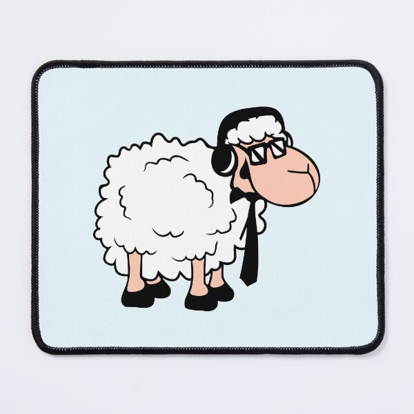 Item preview, Sheep Sunglasses Tie Music DJ Headphones Party Fun designed and sold by shirt-o-mat.