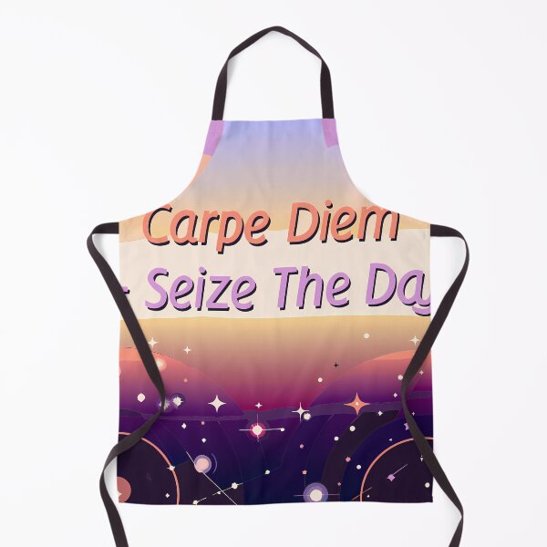 Item preview, Carpe Diem Art Seize Each Day Illustration Design designed and sold by ART ATTACK ZONE.