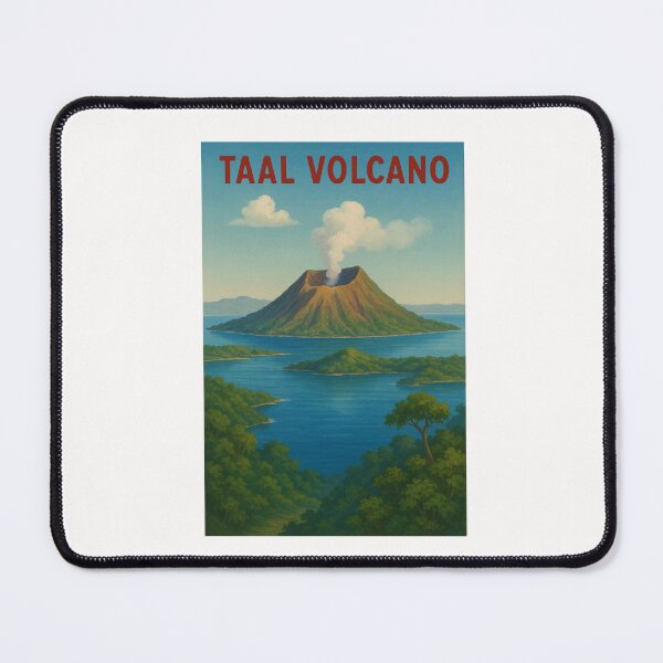 Item preview, Taal Volcano Caldera Philippines with Clear Skies designed and sold by Places On Earth.