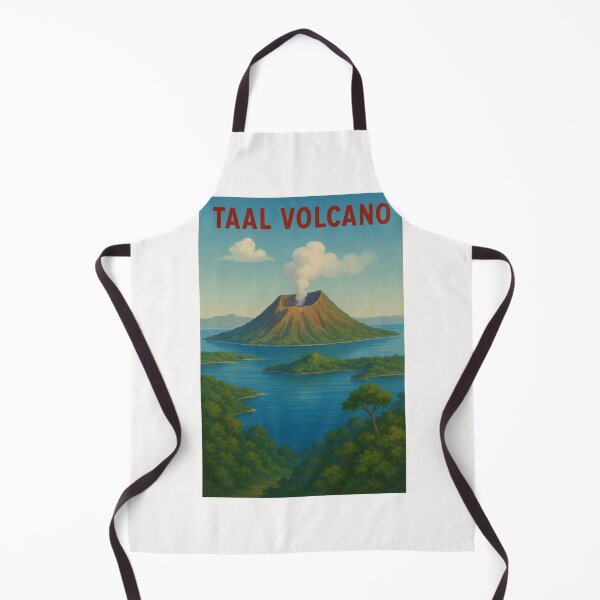 Item preview, Taal Volcano Caldera Philippines with Clear Skies designed and sold by Places On Earth.