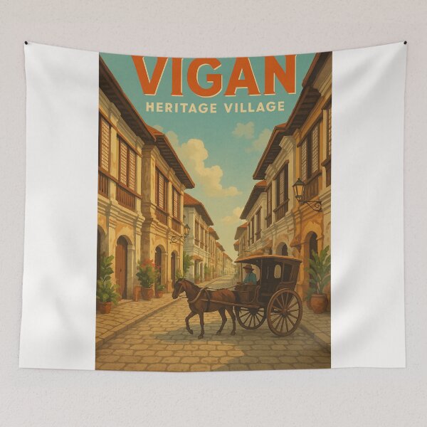 Item preview, Vigan Heritage Village with Horse-Drawn Carriage designed and sold by Places On Earth.