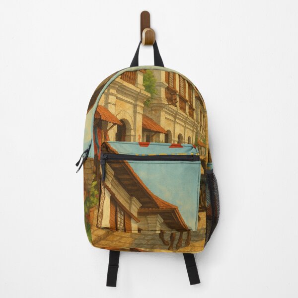 Item preview, Vigan Colonial Street Scene with Market Details Luzon designed and sold by Places On Earth.