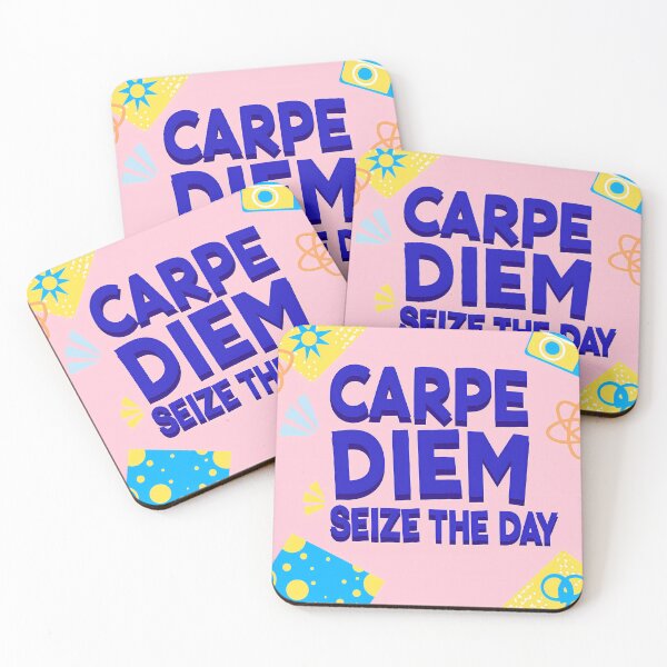 Item preview, Carpe Diem Summer Art Seize Each Day Illustration designed and sold by ART ATTACK ZONE.