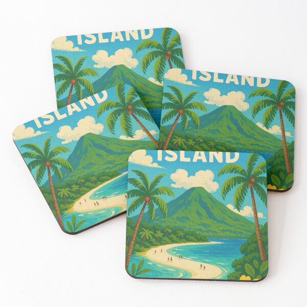 Item preview, Camiguin Island Curved Sandbar and Volcano designed and sold by Places On Earth.