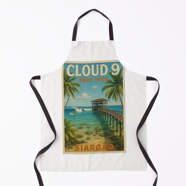 Item preview, Cloud 9 Surf Spot with Surfer on Wave designed and sold by Places On Earth.
