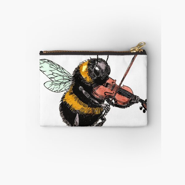 Item preview, Bee with Fiddle designed and sold by Scribbles & Doodles by Jinx.