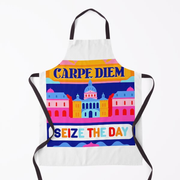 Item preview, Brillant Carpe Diem Art Seize Each Day Illustration designed and sold by ART ATTACK ZONE.