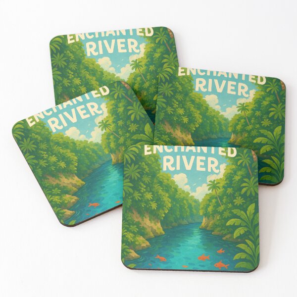 Item preview, Hinatuan Enchanted River with Tropical Fish designed and sold by Places On Earth.