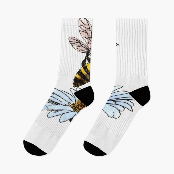 Item preview, Bee Yoga on Daisy designed and sold by Scribbles & Doodles by Jinx.