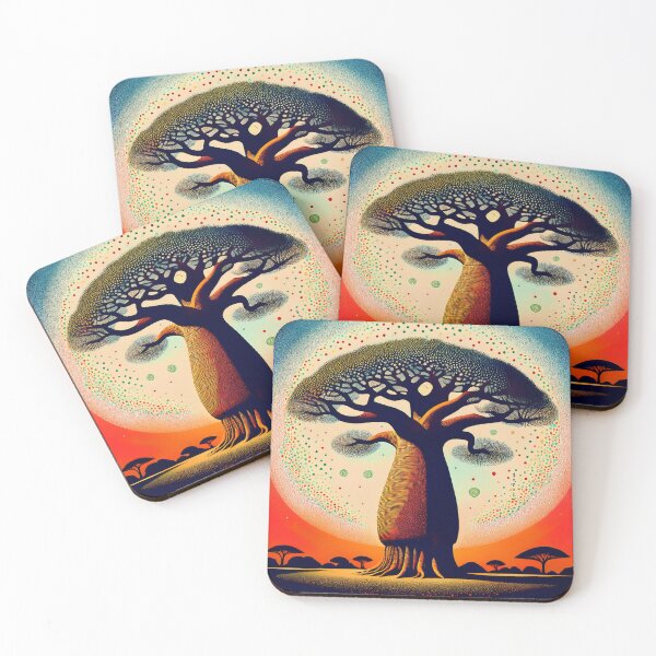 Item preview, The Wild Dot Baobab Tree - dePace' designed and sold by mrpropcake.