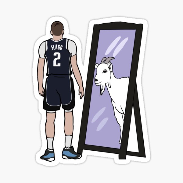 Item preview, Cooper Flagg Mirror GOAT Dallas designed and sold by RatTrapTees.