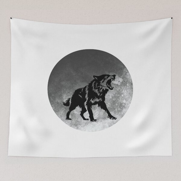 Item preview, Black wolf  designed and sold by Fredsstore.