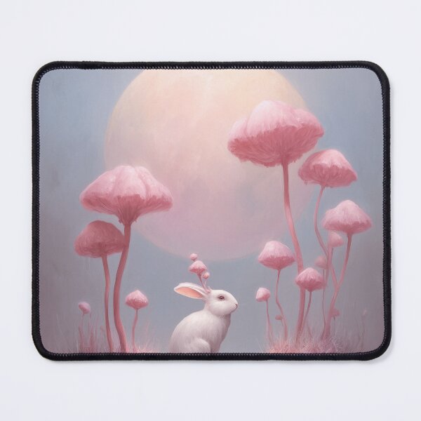 Item preview, The Myco Mirror Hare designed and sold by SporeandCanvas.