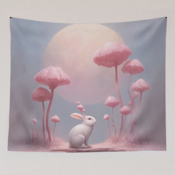 Item preview, The Myco Mirror Hare designed and sold by SporeandCanvas.