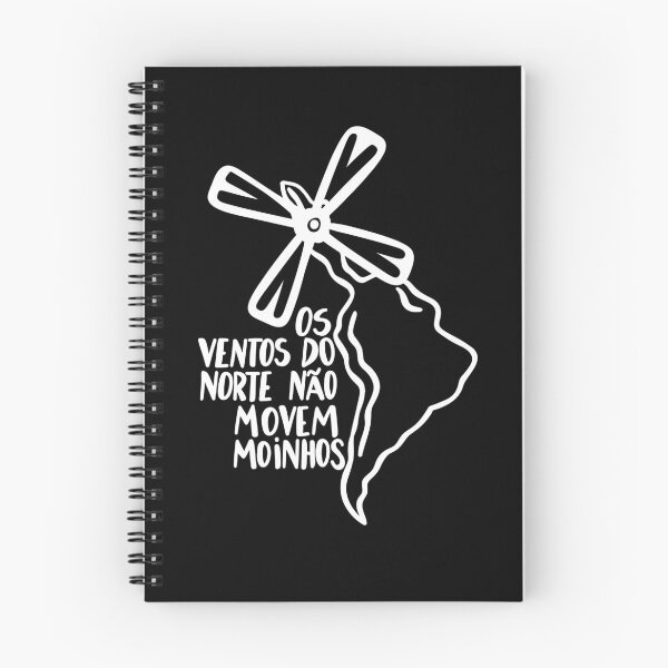 Item preview, Os Ventos Do Norte Nao Movem Moinhos (Black BG) designed and sold by byebyesally.
