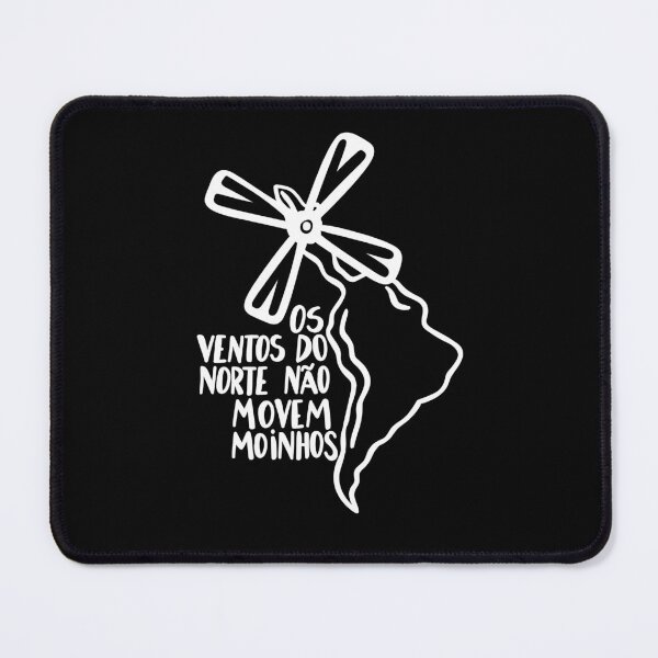 Item preview, Os Ventos Do Norte Nao Movem Moinhos (Black BG) designed and sold by byebyesally.