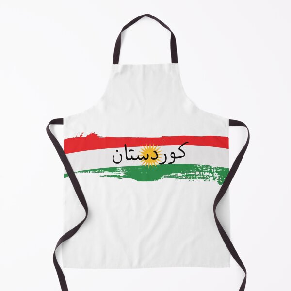 Item preview, Kurdistan Flag Brushstroke Art designed and sold by EllsLittleStore.
