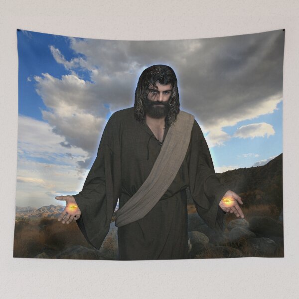 Item preview, Jesus Into The Desert designed and sold by Angelicus.