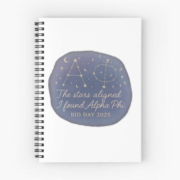 Item preview, The Stars Aligned – Alpha Phi Constellation Bid Day 2025 Sticker designed and sold by summer-loving.