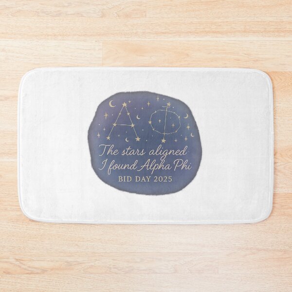 Item preview, The Stars Aligned – Alpha Phi Constellation Bid Day 2025 Sticker designed and sold by summer-loving.