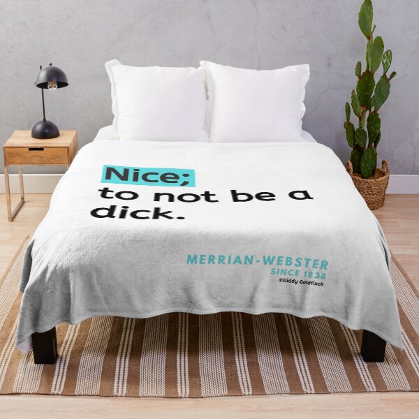 Item preview, Definition of the word Nice designed and sold by giddygoldfinch.