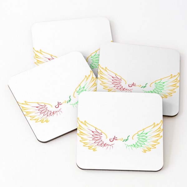 Item preview, Kurdistan Wings of Freedom – Tricolor Edition designed and sold by EllsLittleStore.