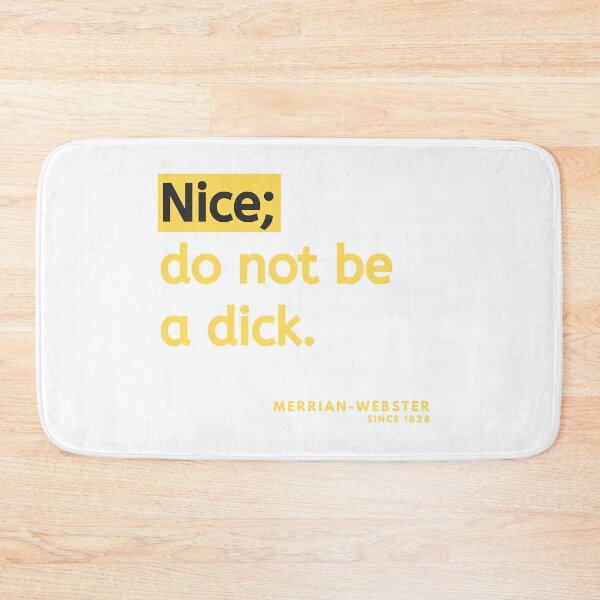 Item preview, Definition of the word Nice designed and sold by giddygoldfinch.