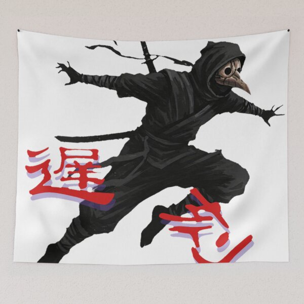 Item preview, Plague Doctor Ninja - Stealth in Shadows designed and sold by jpmoom.