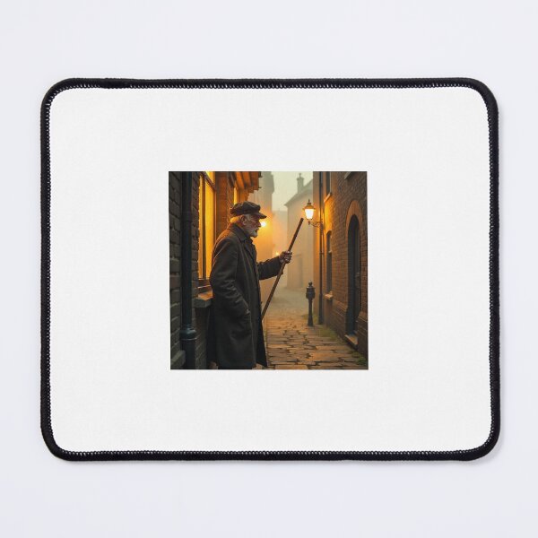 Item preview, “The Knocker-Up: Alarm Clock of the Past” Vintage T-Shirt by pixhub designed and sold by PixHub .