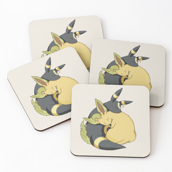 Item preview, Umbreon and Leafeon designed and sold by sarahloou.