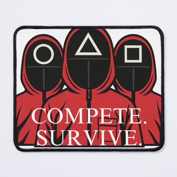 Item preview, SquidGameGuards – Compete. Survive designed and sold by EllsLittleStore.