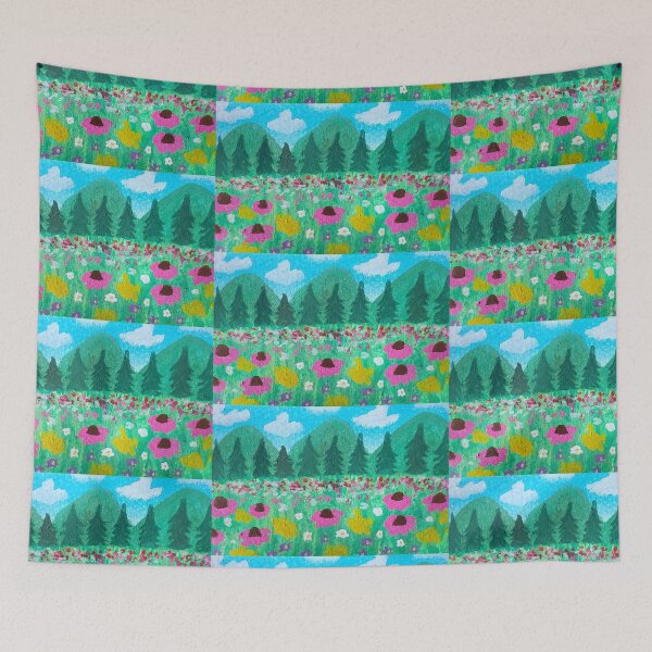 Item preview, Wildflower Field  designed and sold by etherealwonders.