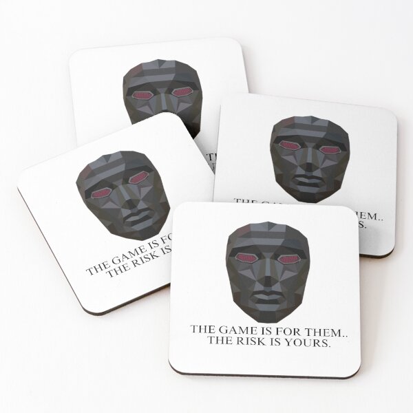 Item preview, Front Man Mask – The Risk Is Yours designed and sold by EllsLittleStore.