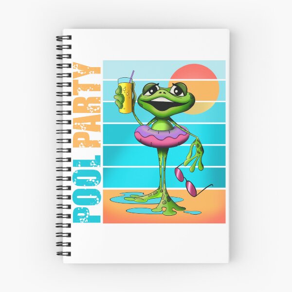 Item preview, Pool party frog designed and sold by LouPons.