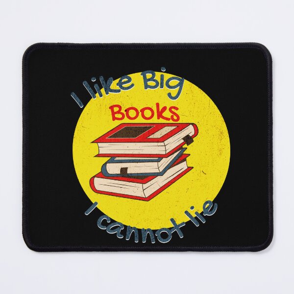 Item preview, I like Big Books art designed and sold by Ant's Funny Apparel.