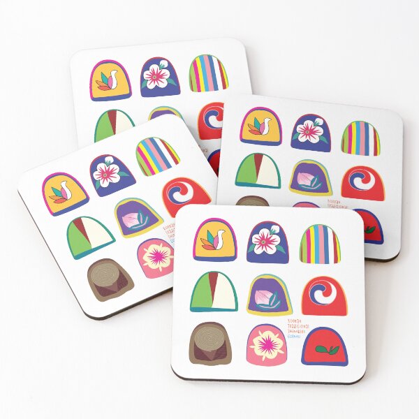 Item preview, Korean Traditional Thimbles Illustration designed and sold by CartoPrints.