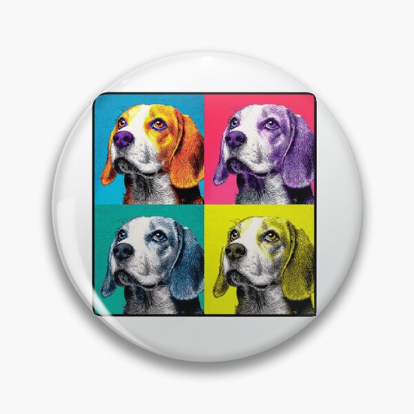Item preview, Beagle Dog Andy Warhol Style Pop Art designed and sold by TheAnimalZ00.