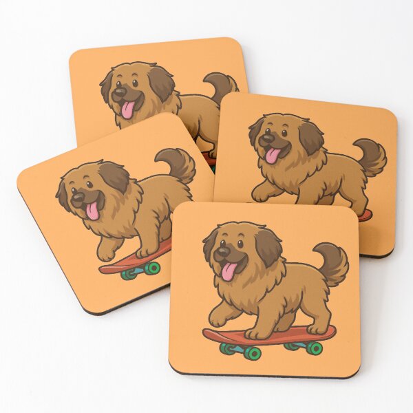 Item preview, Majestic Leonberger on a Skateboard  designed and sold by Brontox.