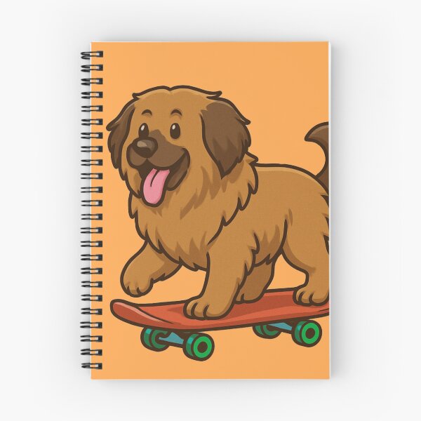 Item preview, Majestic Leonberger on a Skateboard  designed and sold by Brontox.